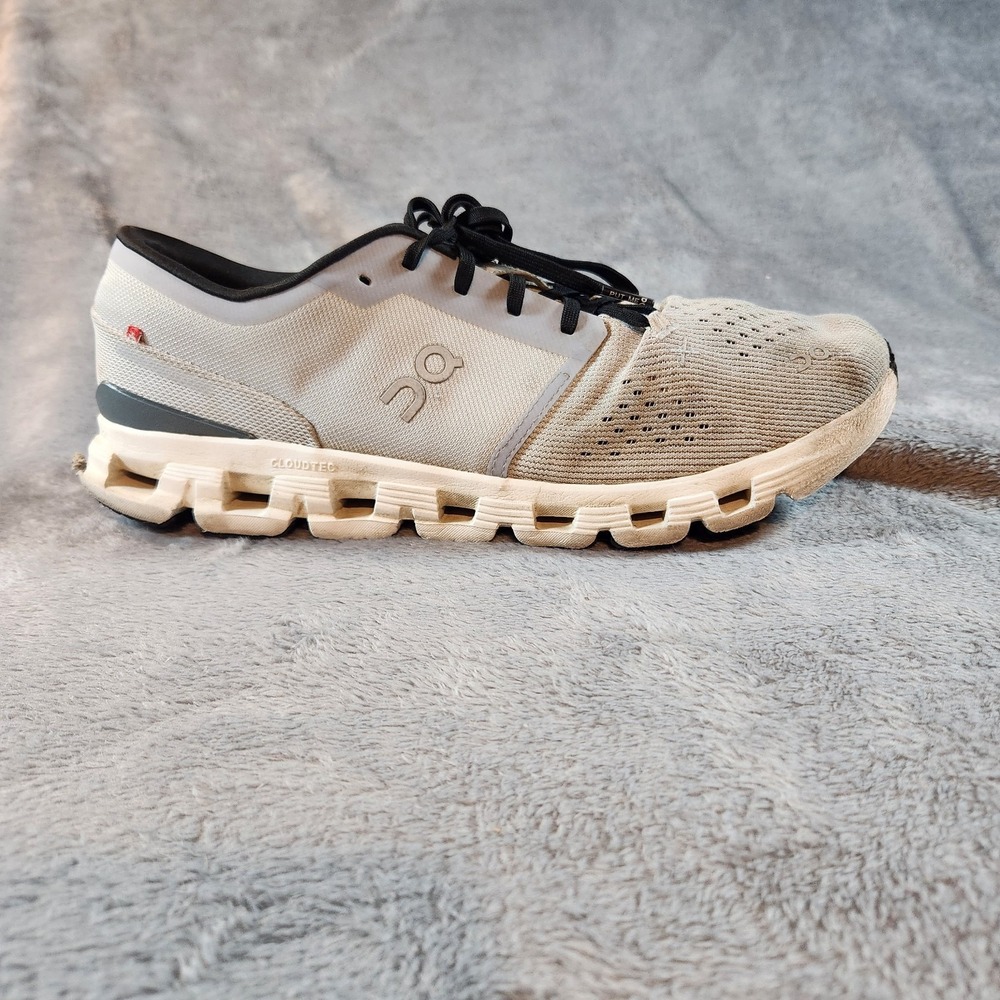 On Cloud X 4 Mens Shoes 13 Gray Sneakers Running Gym Training ME30041147